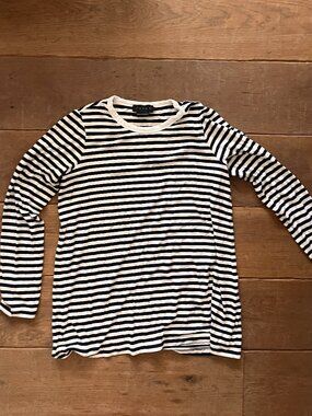 Hatch Striped Maternity LS tee Size 1